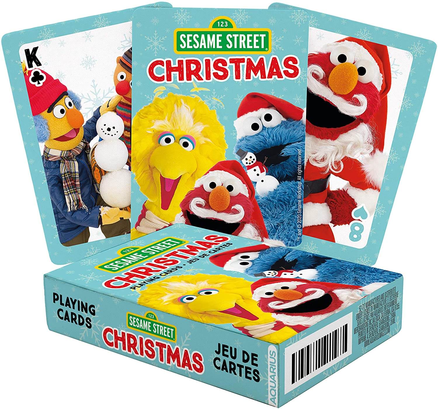 Sesame Street Holiday Playing Cards - Olleke Wizarding Shop Amsterdam Brugge London