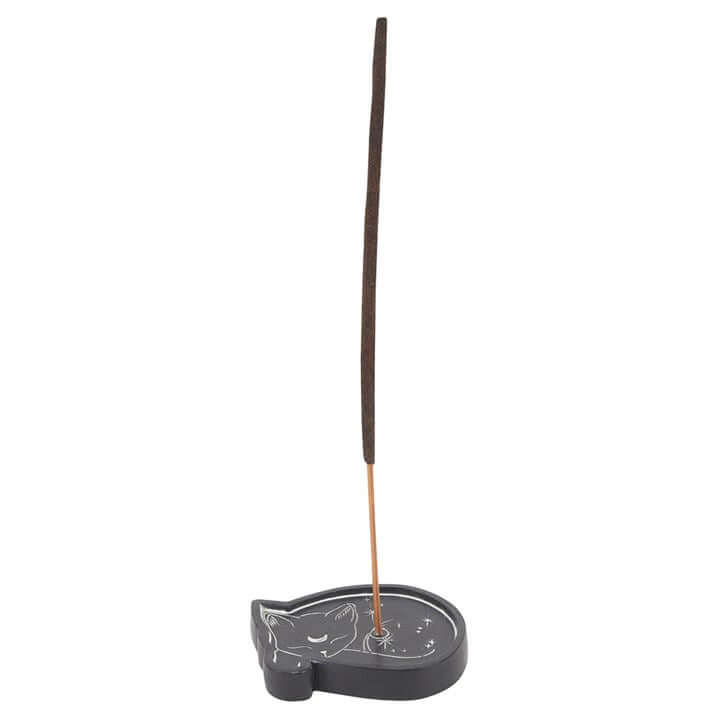 Sleeping Cat Incense Holder - Olleke Wizarding Shop Amsterdam Brugge London