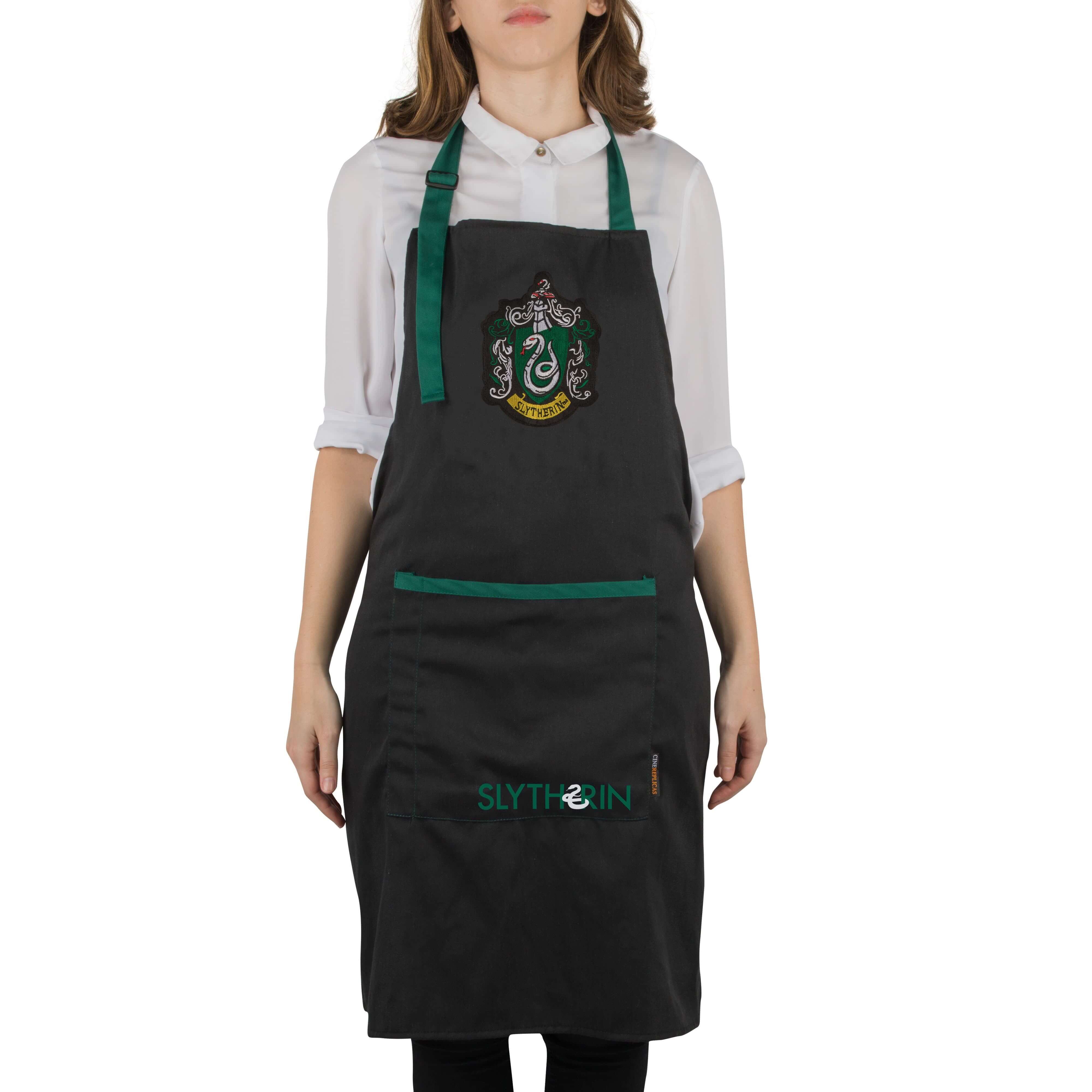 Slytherin Apron - Olleke Wizarding Shop Amsterdam Brugge London