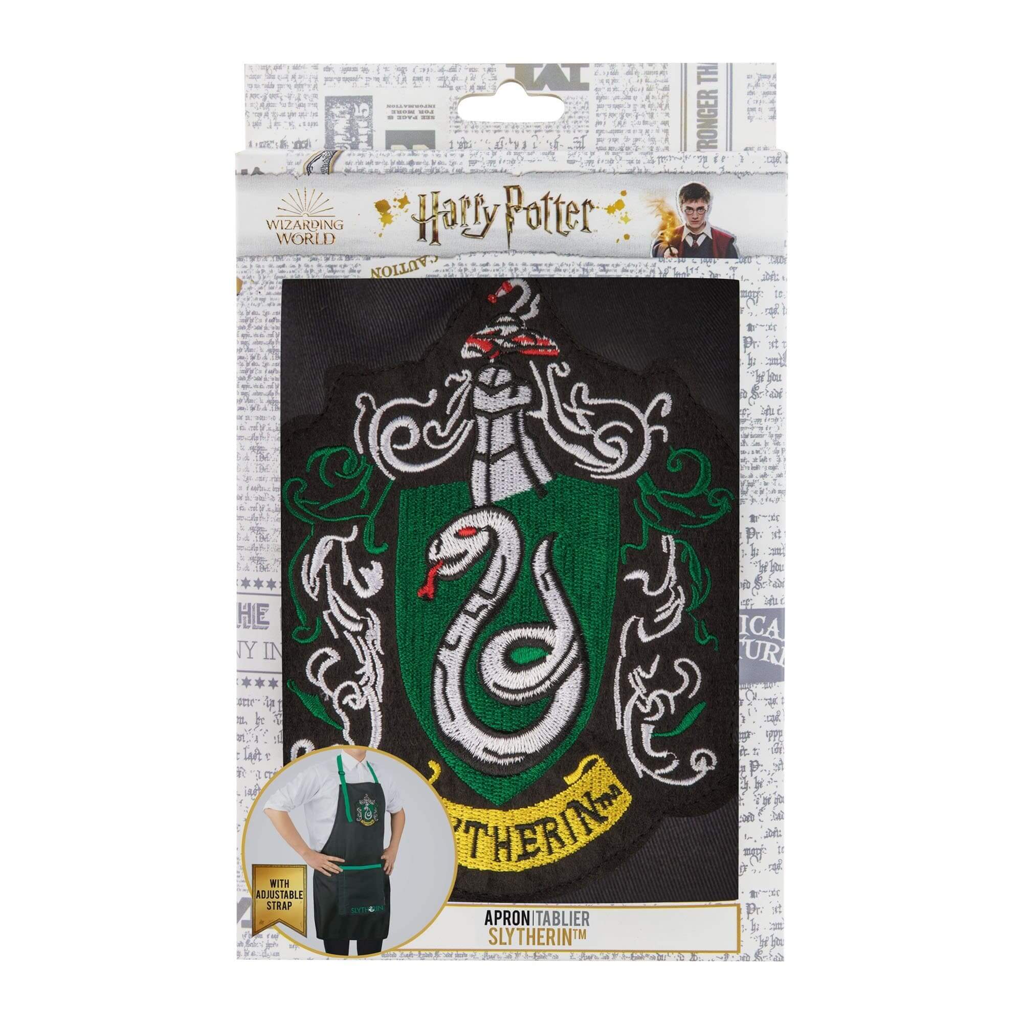 Slytherin Apron - Olleke Wizarding Shop Amsterdam Brugge London