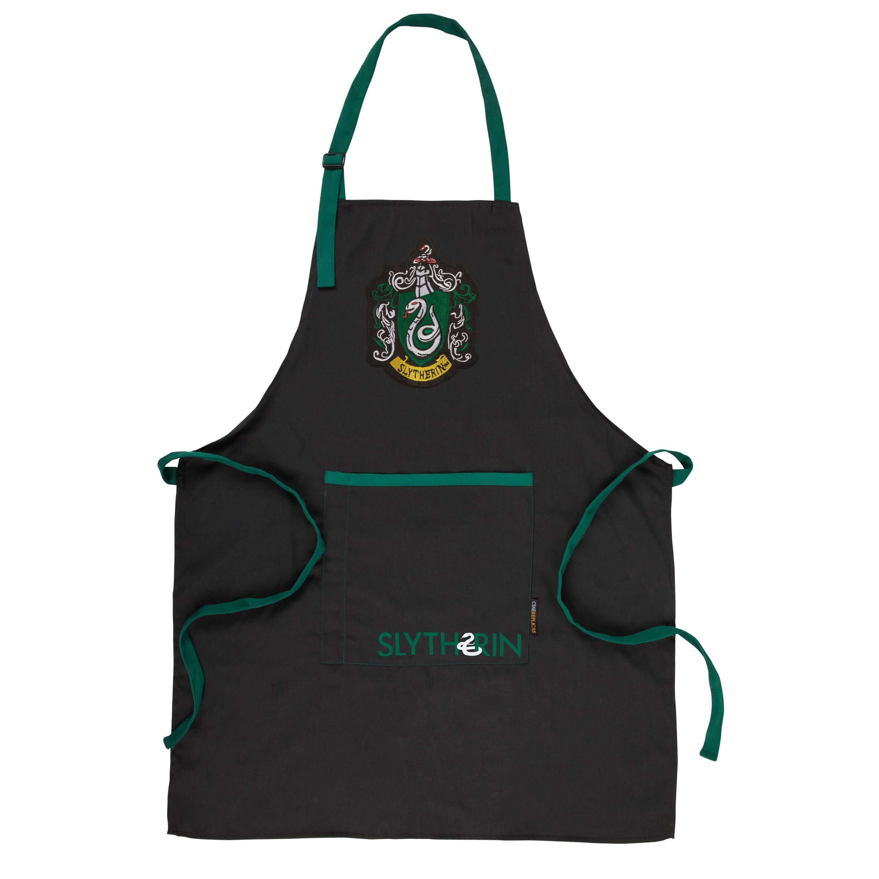 Slytherin Apron - Olleke Wizarding Shop Amsterdam Brugge London