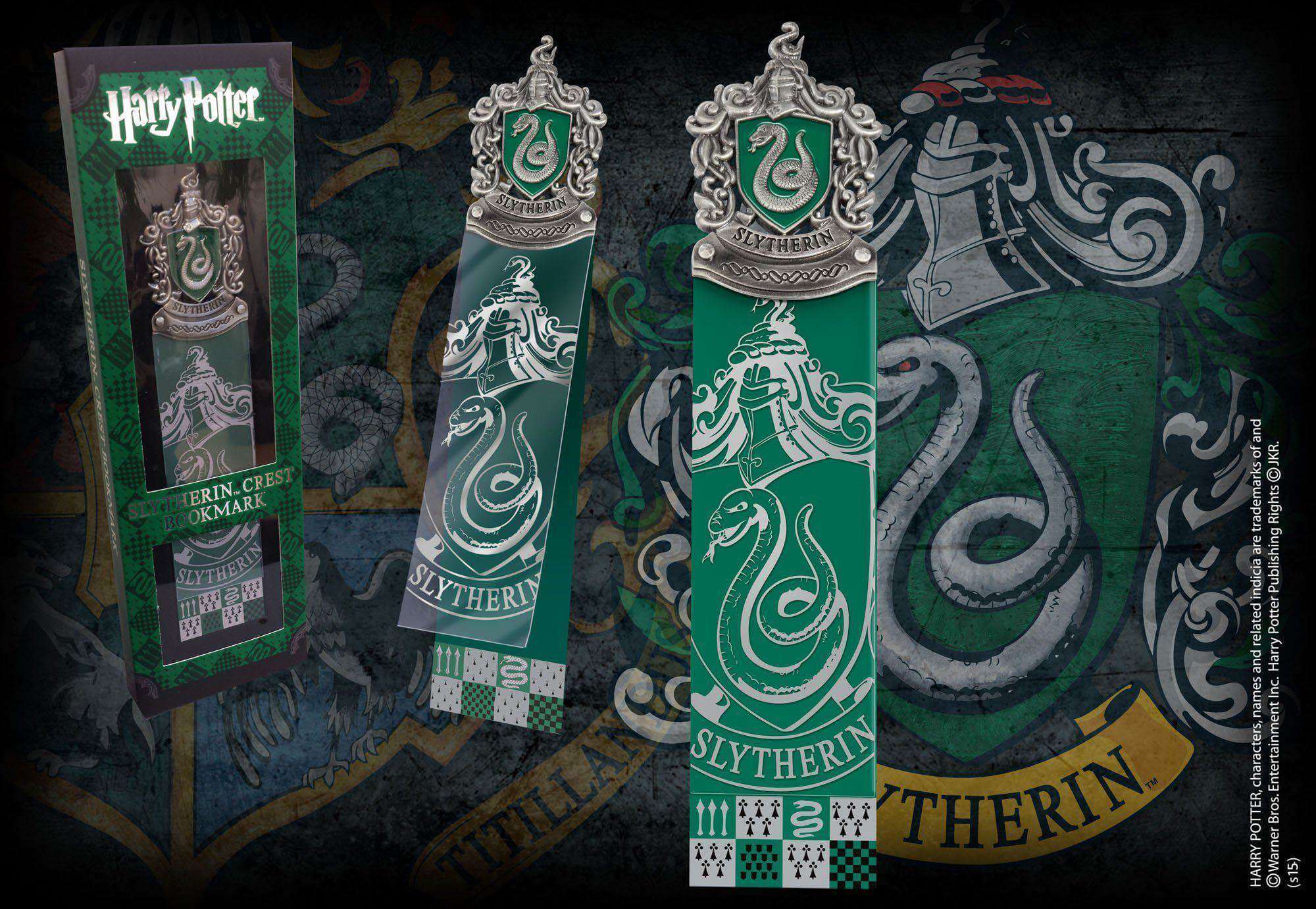 Slytherin Crest Bookmark - Olleke Wizarding Shop Amsterdam Brugge London