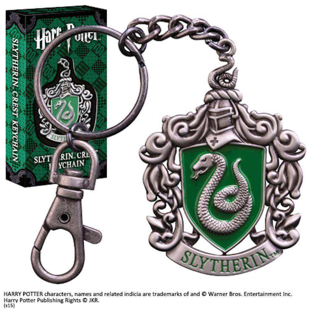 Slytherin Crest Keychain - Olleke Wizarding Shop Amsterdam Brugge London