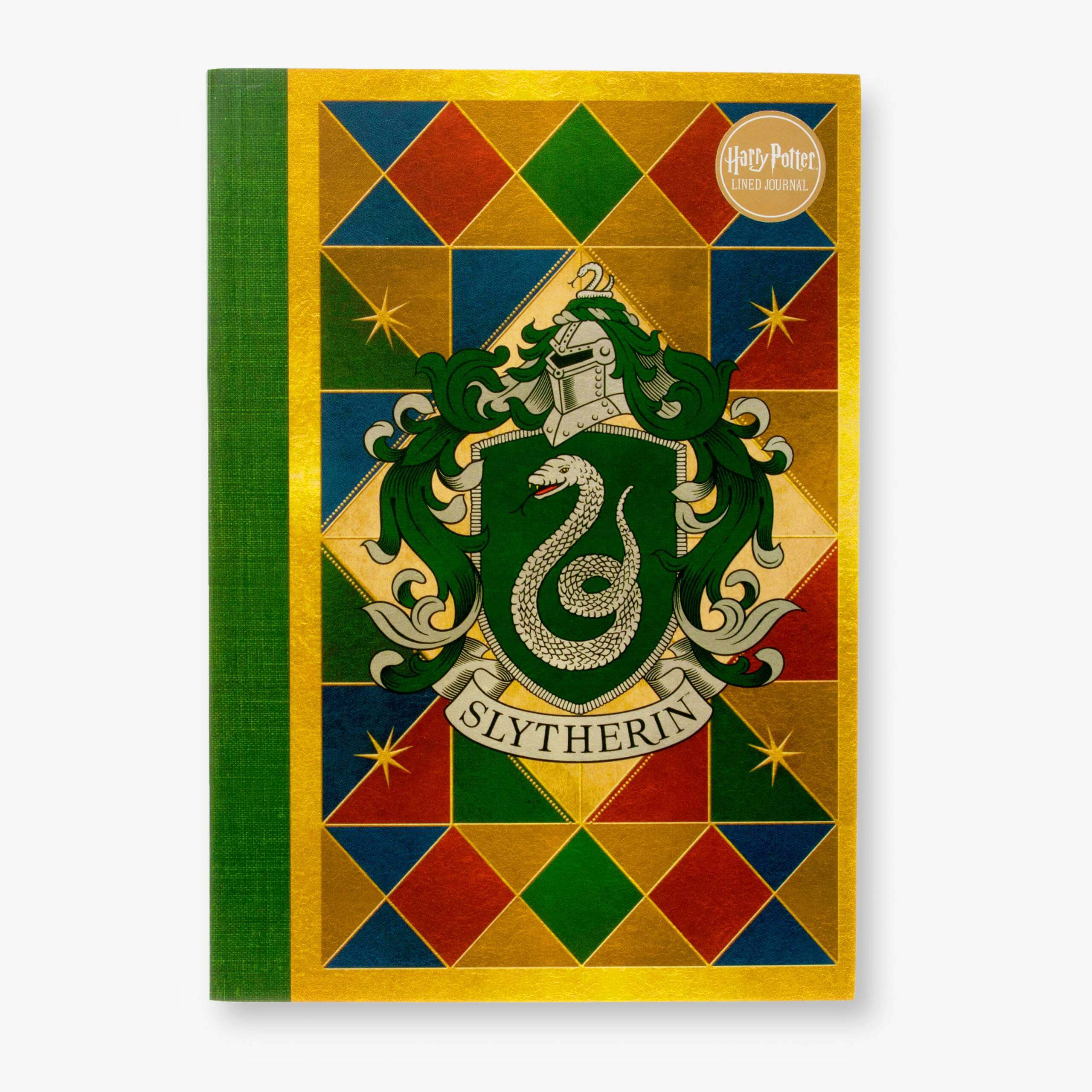 Slytherin House Crest Notebook - Olleke Wizarding Shop Amsterdam Brugge London