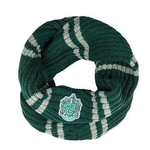 Slytherin Infinity Scarf - Olleke Wizarding Shop Amsterdam Brugge London