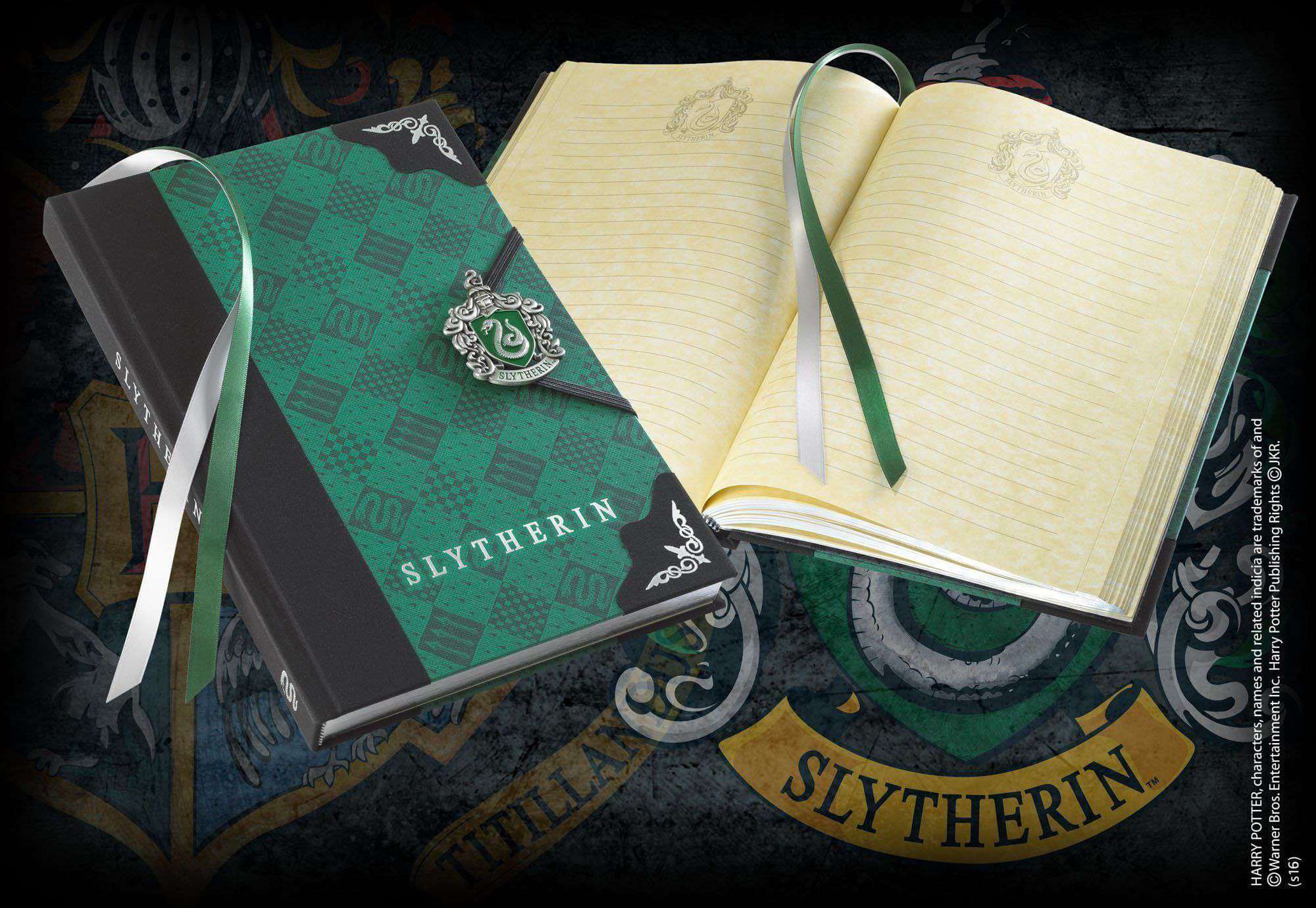 Slytherin Journal - Olleke Wizarding Shop Amsterdam Brugge London