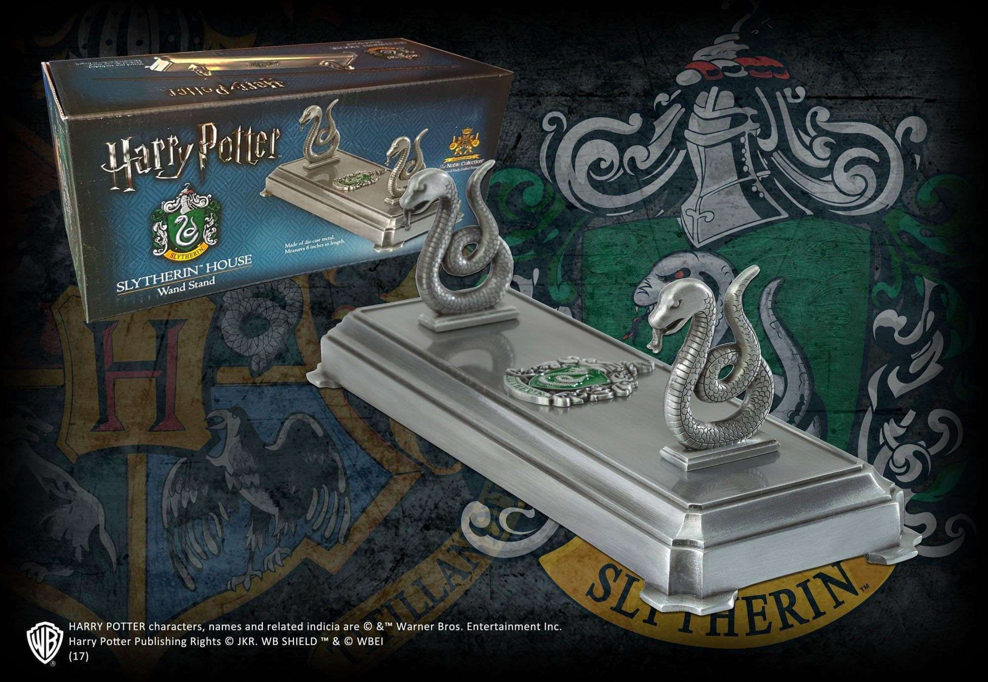 Slytherin Wand Stand - Olleke Wizarding Shop Amsterdam Brugge London