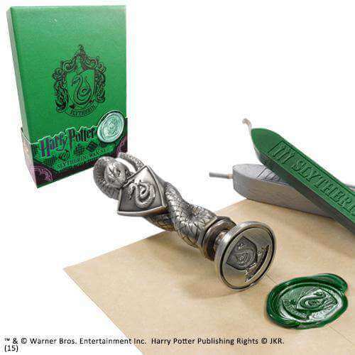 Slytherin Wax Seal - Olleke Wizarding Shop Amsterdam Brugge London