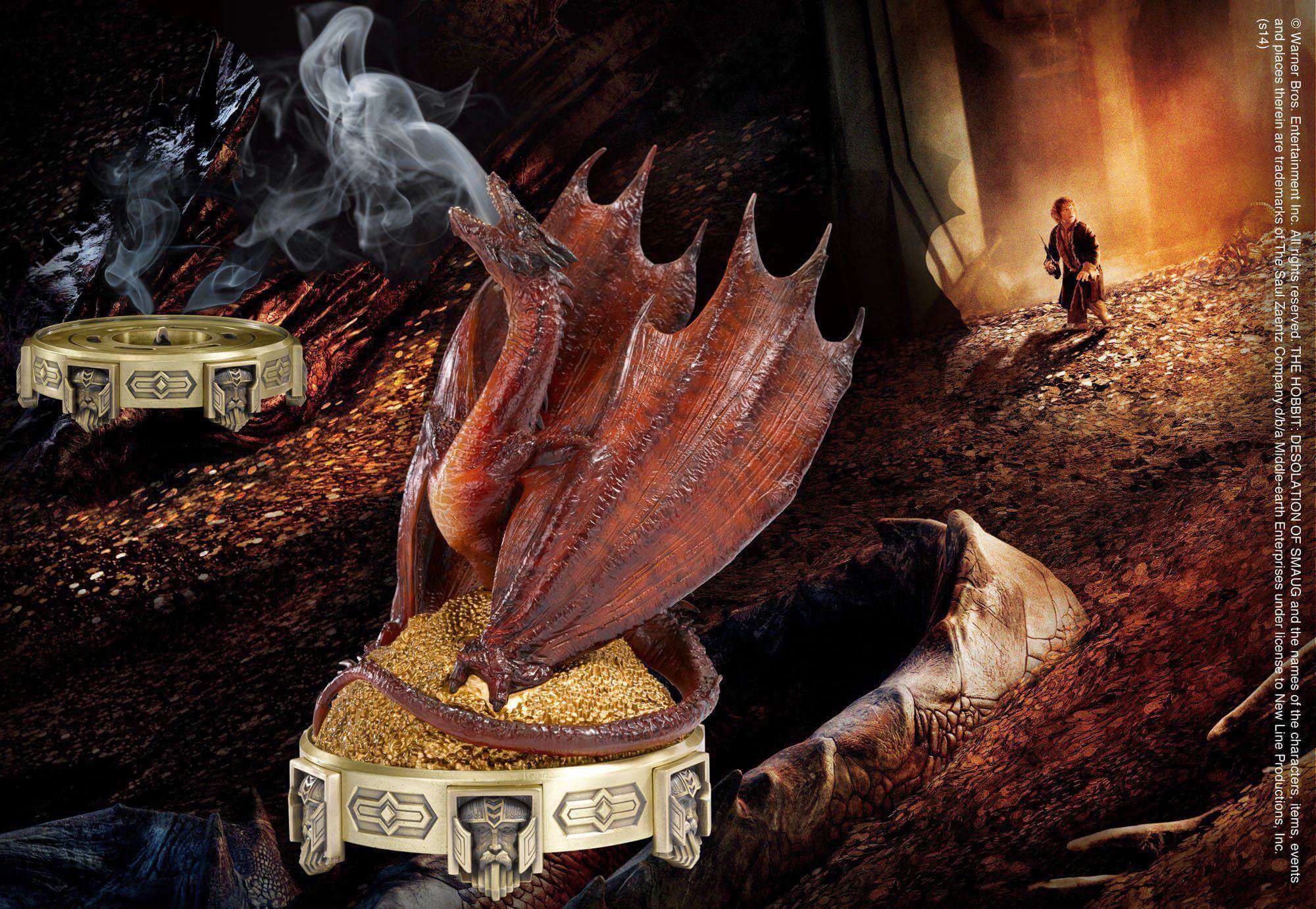 Smaug Incense Burner - Olleke Wizarding Shop Amsterdam Brugge London