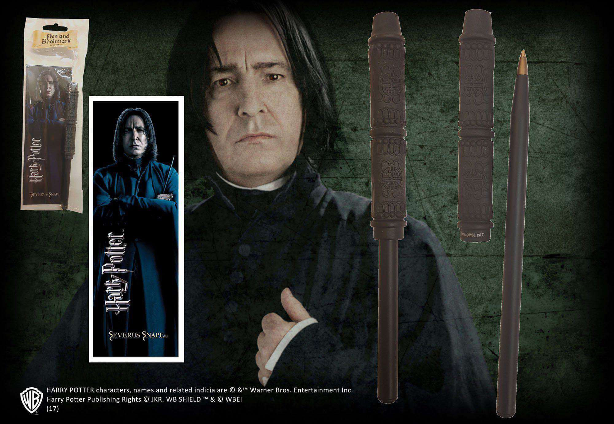 Snape Wand Pen and Bookmark - Olleke Wizarding Shop Amsterdam Brugge London