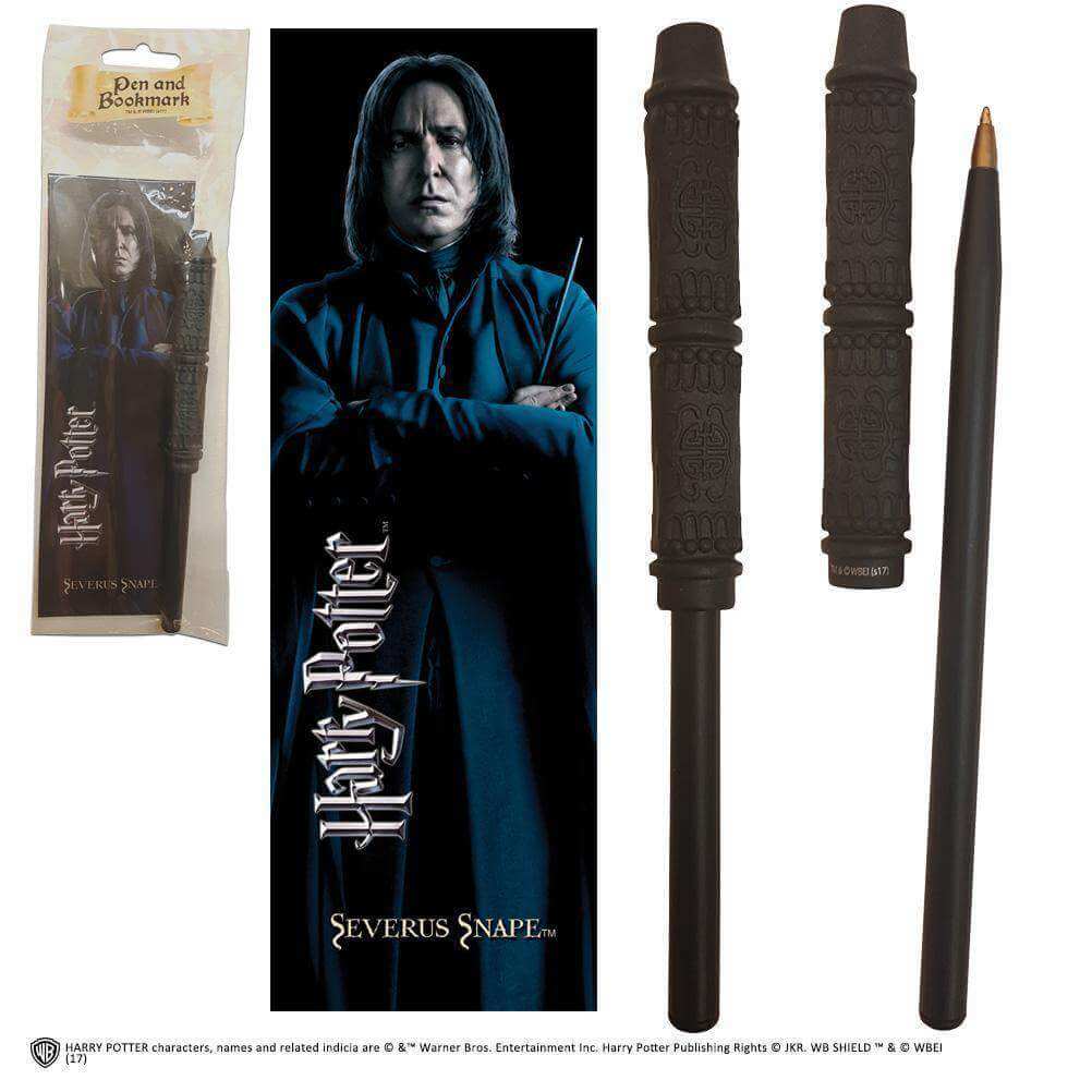 Snape Wand Pen and Bookmark - Olleke Wizarding Shop Amsterdam Brugge London