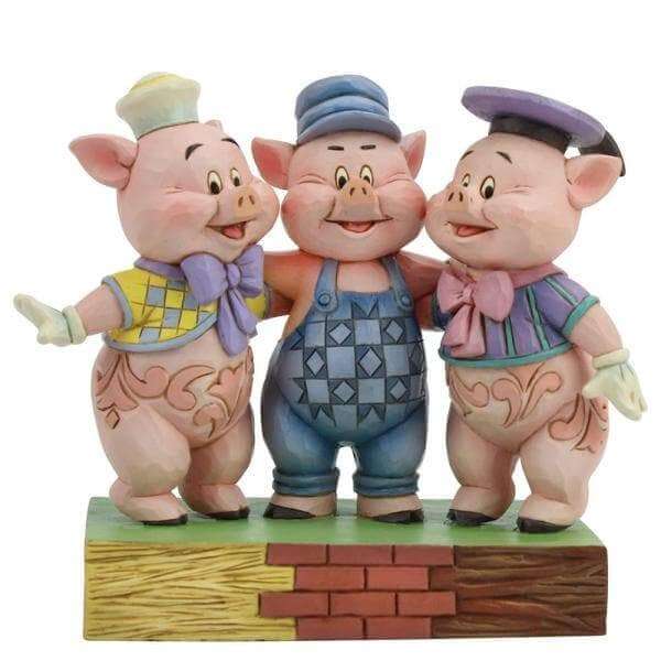 Squealing Siblings (Silly Symphony Three Little Pigs) - Olleke Wizarding Shop Amsterdam Brugge London