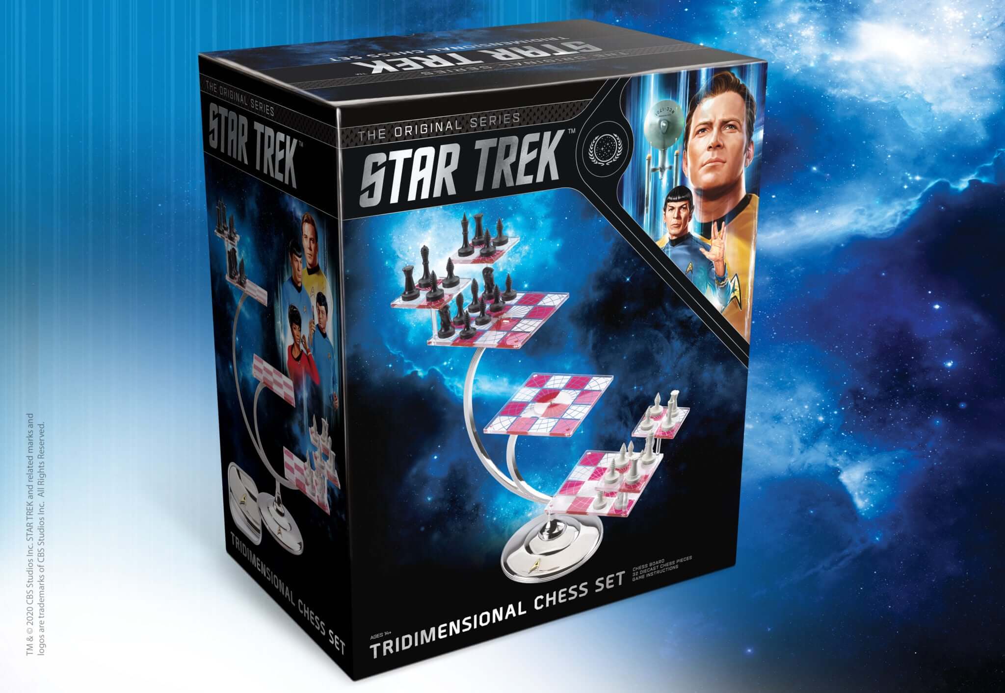 Star Trek Tri-Dimensional Chess Set - Olleke Wizarding Shop Amsterdam Brugge London