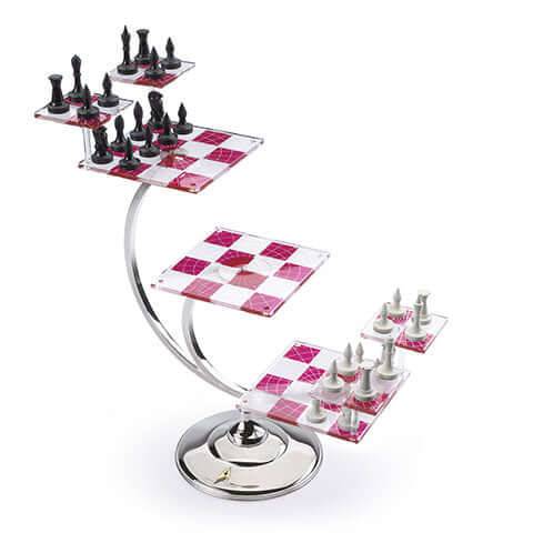 Star Trek Tri-Dimensional Chess Set - Olleke Wizarding Shop Amsterdam Brugge London