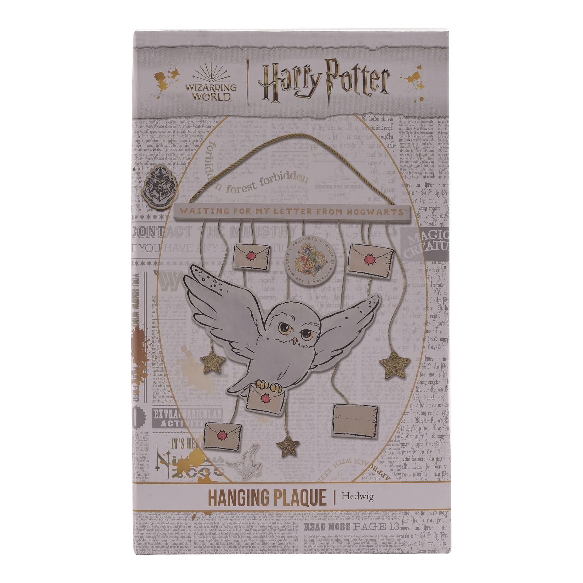 Harry Potter Charms Plaque - Hedwig - Olleke Wizarding Shop Amsterdam Brugge London