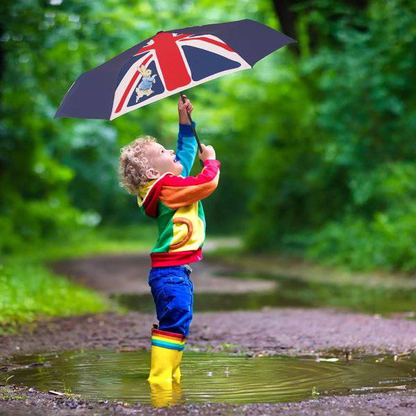 Peter Rabbit Union Jack Umbrella - Olleke Wizarding Shop Amsterdam Brugge London