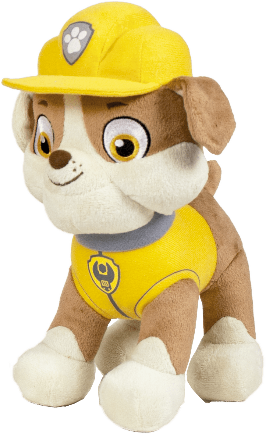 Paw Patrol Plush Toy Rubble - Olleke Wizarding Shop Amsterdam Brugge London