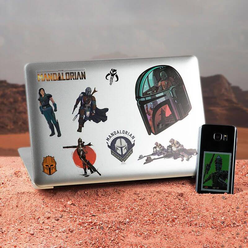 Star Wars The Mandalorian Gadget Decals The Mandalorian - Olleke Wizarding Shop Amsterdam Brugge London