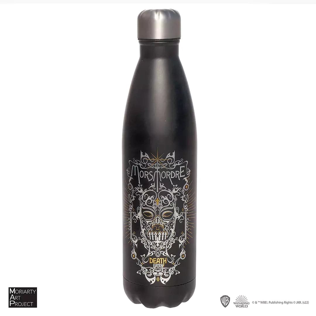 Harry Potter Metal Water Bottle Death Eater - Olleke Wizarding Shop Amsterdam Brugge London