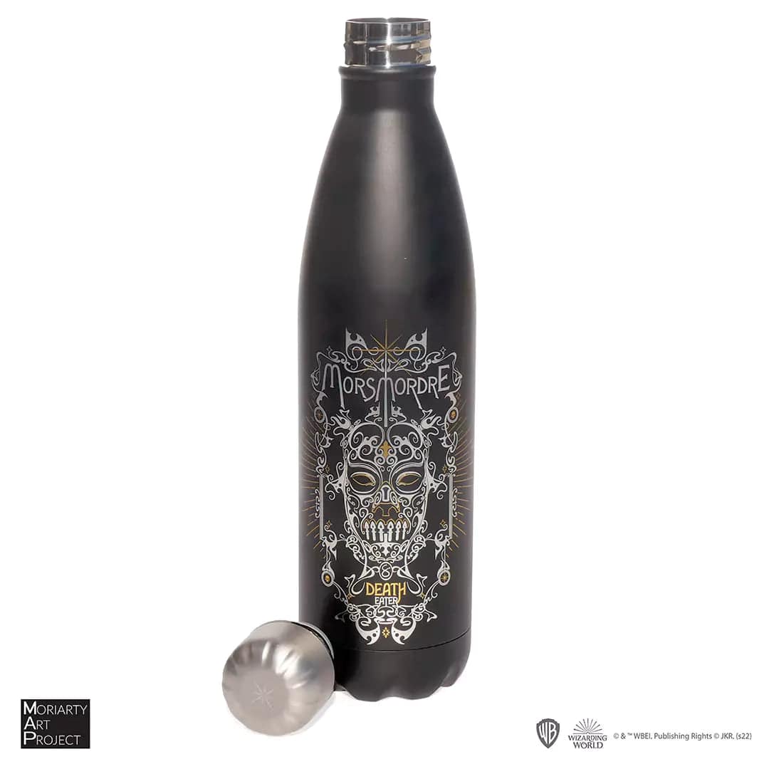 Harry Potter Metal Water Bottle Death Eater - Olleke Wizarding Shop Amsterdam Brugge London