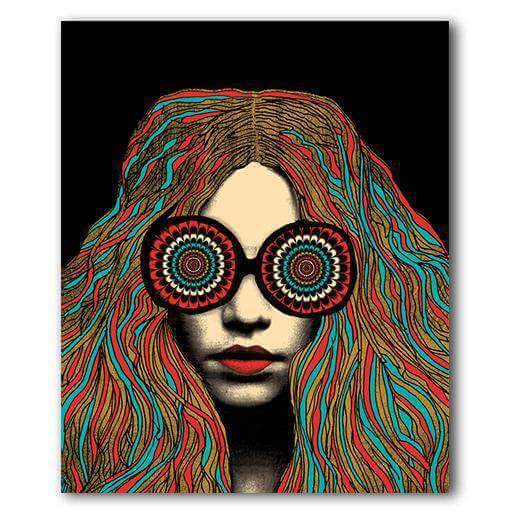 Summer of Love Greeting Card by Nate Duval - Olleke Wizarding Shop Amsterdam Brugge London