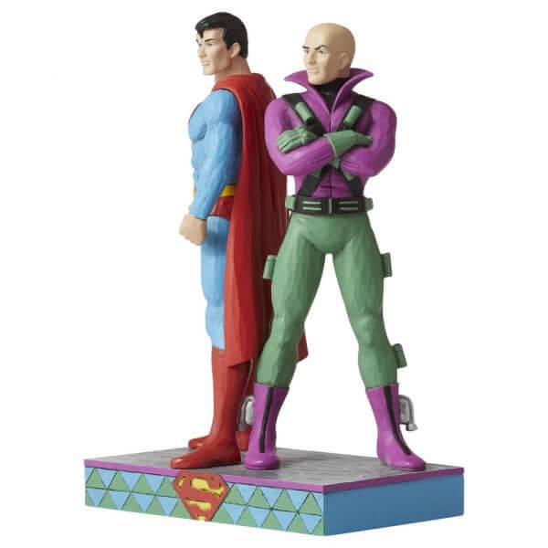 Superman and Lex Luthor Figurine - Olleke Wizarding Shop Amsterdam Brugge London