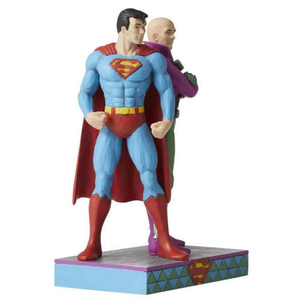 Superman and Lex Luthor Figurine - Olleke Wizarding Shop Amsterdam Brugge London