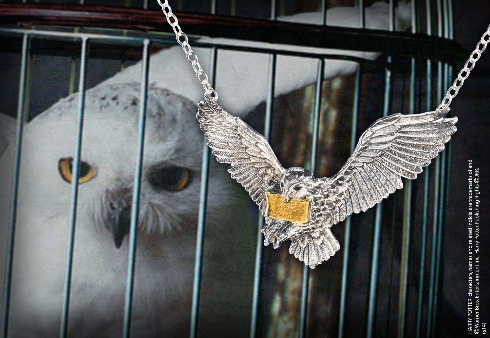 The Flying Hedwig Pendant - Olleke Wizarding Shop Amsterdam Brugge London