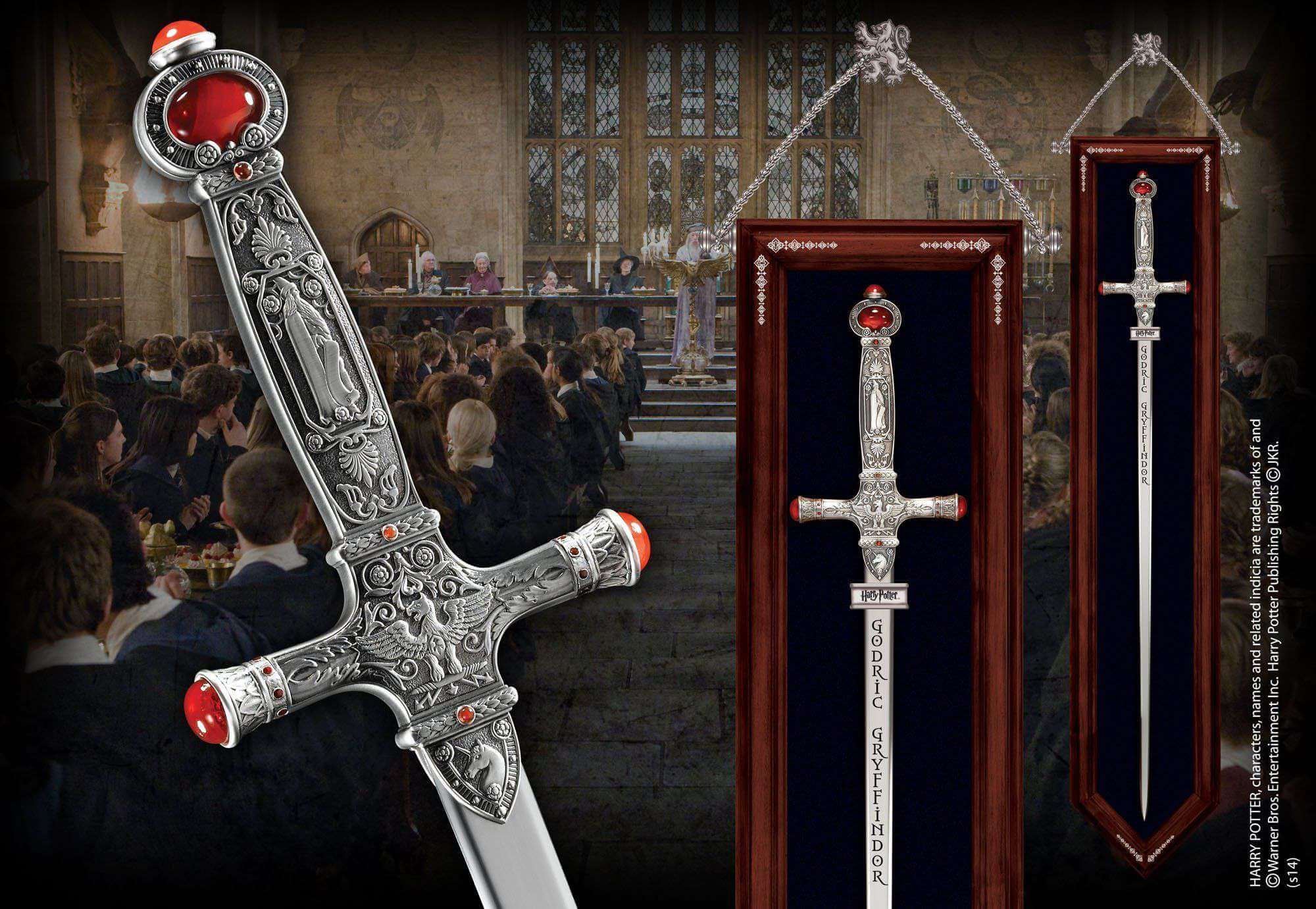 The Godric Gryffindor Sword - Olleke Wizarding Shop Amsterdam Brugge London