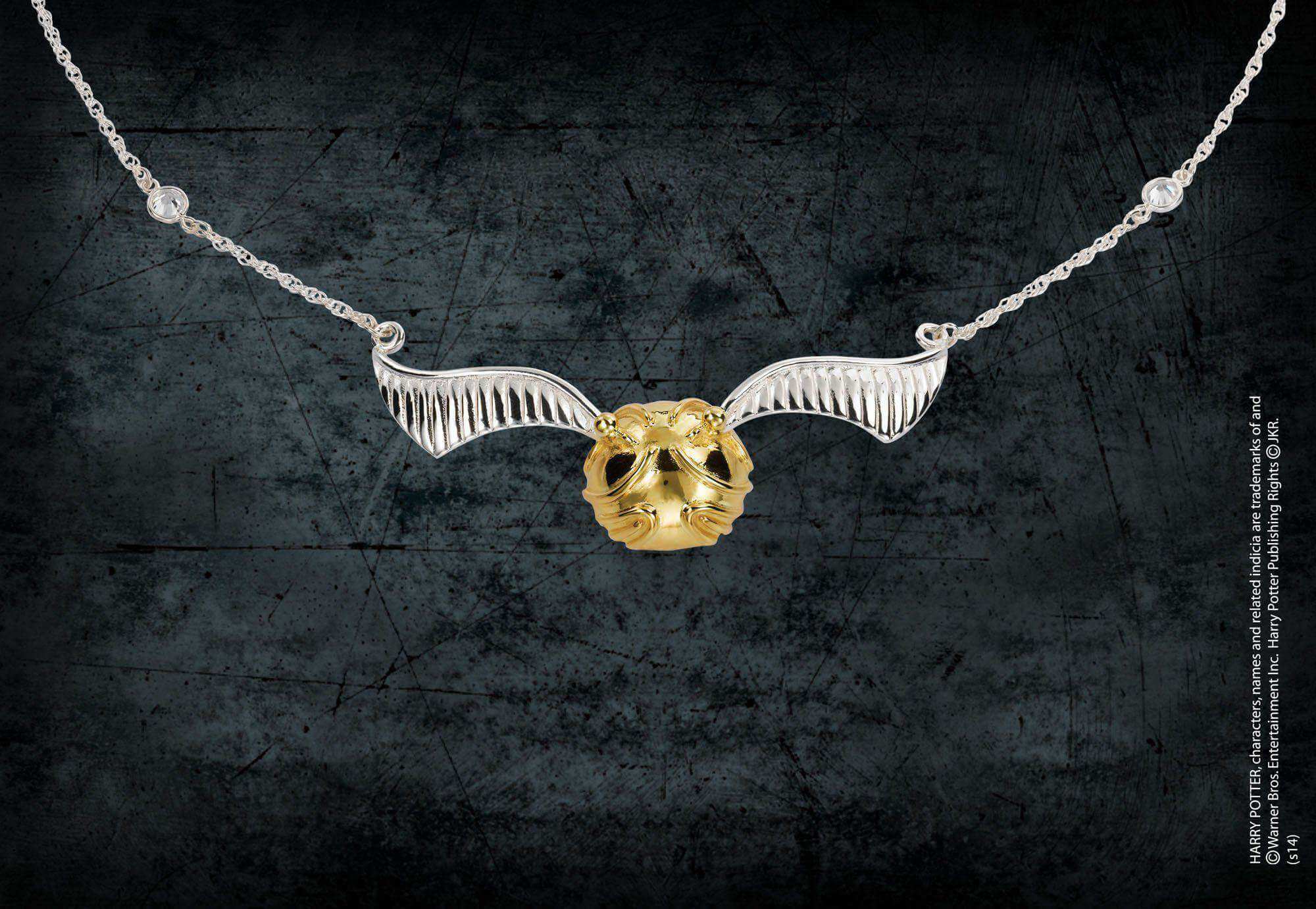 The Golden Snitch Necklace - Olleke Wizarding Shop Amsterdam Brugge London