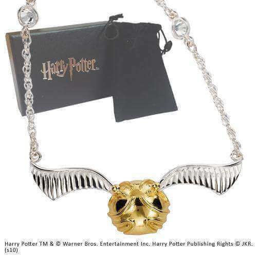 The Golden Snitch Necklace - Olleke Wizarding Shop Amsterdam Brugge London