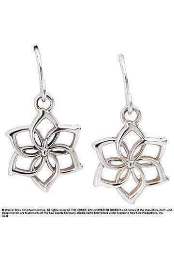 The Hobbit An Unexpected Journey Earrings Galadriel´s Flower (Sterling Silver) - Olleke Wizarding Shop Amsterdam Brugge London