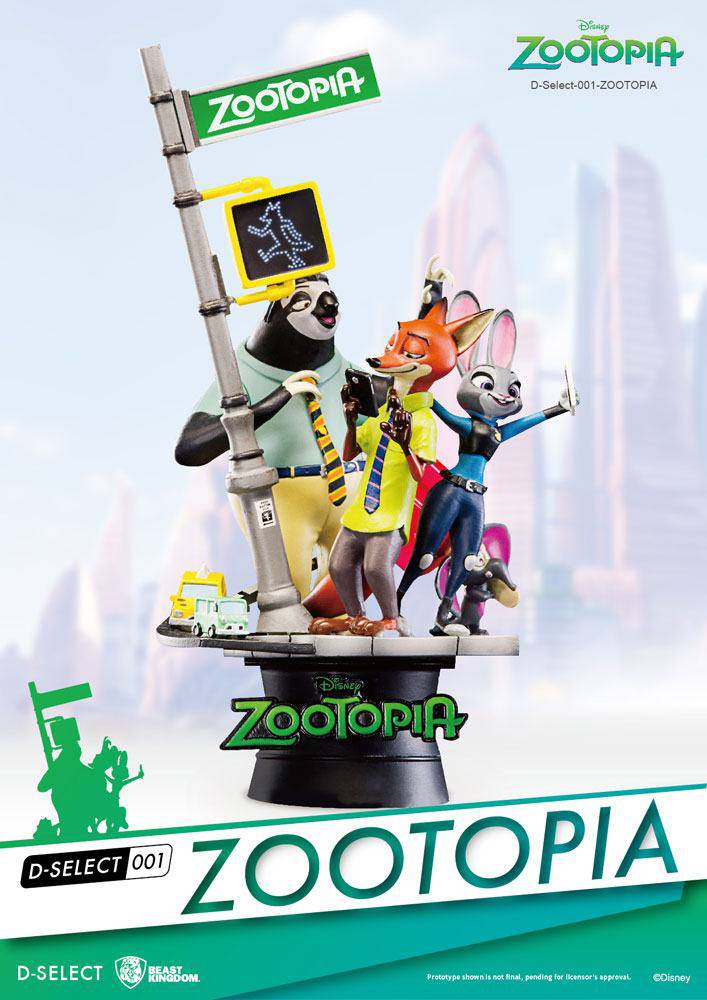 Zootopia Diorama - Olleke Wizarding Shop Amsterdam Brugge London