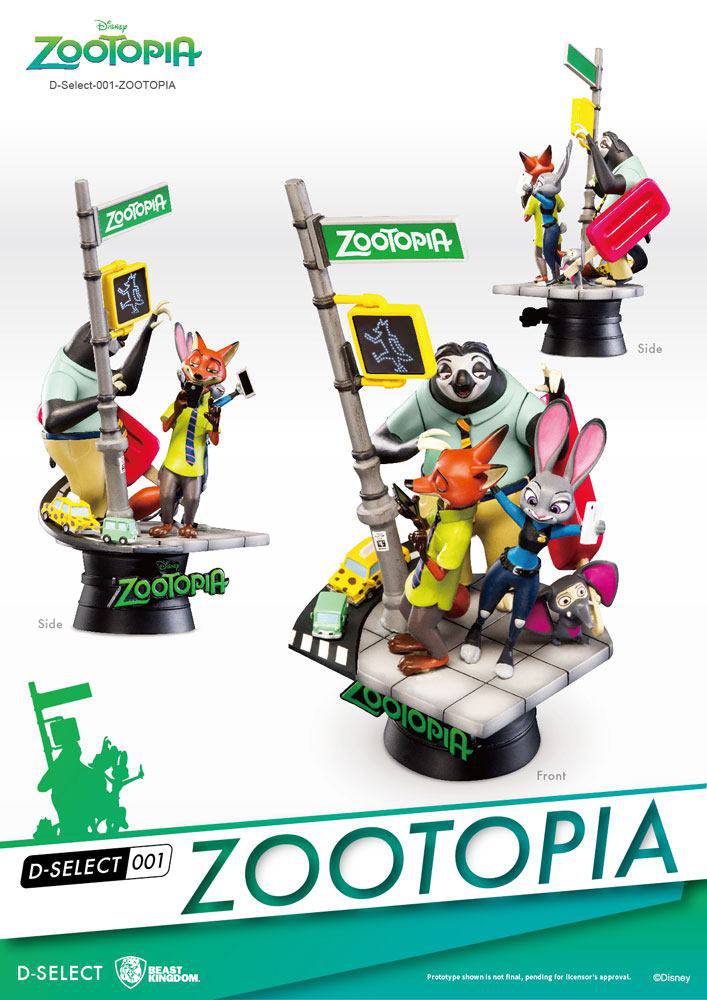 Zootopia Diorama - Olleke Wizarding Shop Amsterdam Brugge London