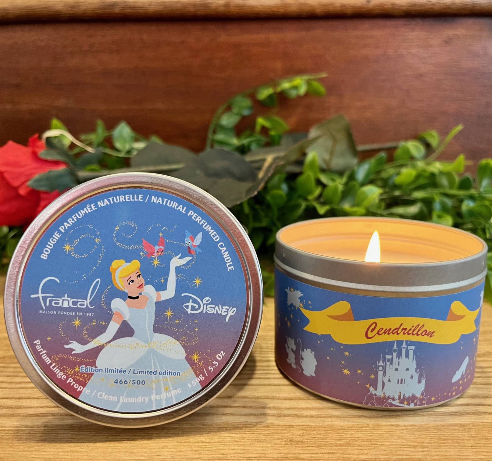 Cinderella natural perfumed candle - Olleke Wizarding Shop Amsterdam Brugge London