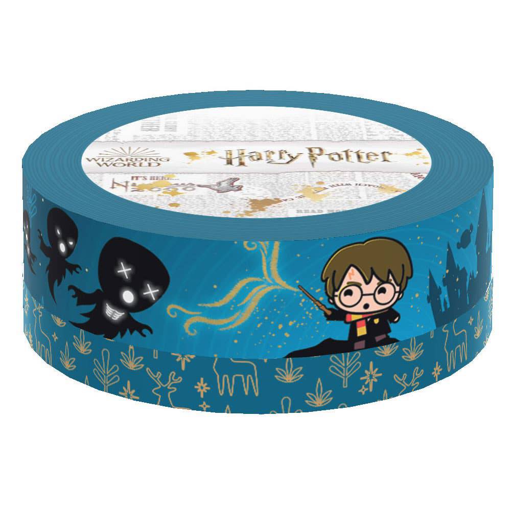 Harry Potter Washi Tape Set- Chibi Expecto Patronum - Olleke Wizarding Shop Amsterdam Brugge London