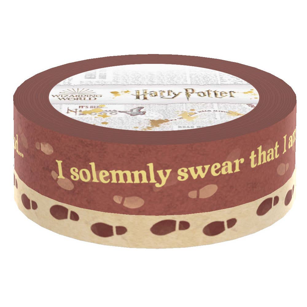 Harry Potter Washi Tape Set- Marauder's Map - Olleke Wizarding Shop Amsterdam Brugge London