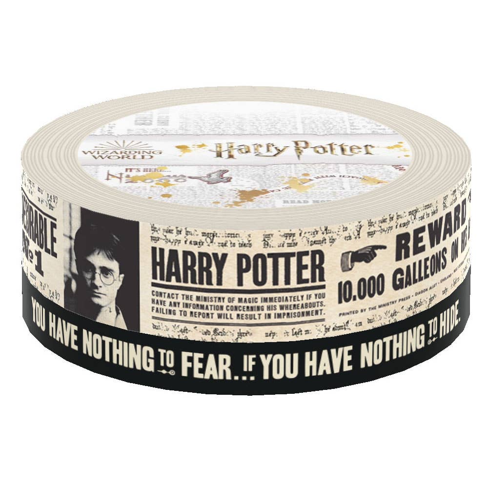 Harry Potter Washi Tape Set- The Daily Prophet - Olleke Wizarding Shop Amsterdam Brugge London