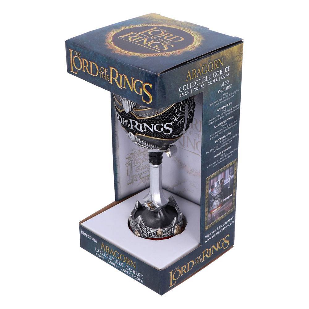 Lord Of The Rings Goblet Aragorn - Olleke Wizarding Shop Amsterdam Brugge London