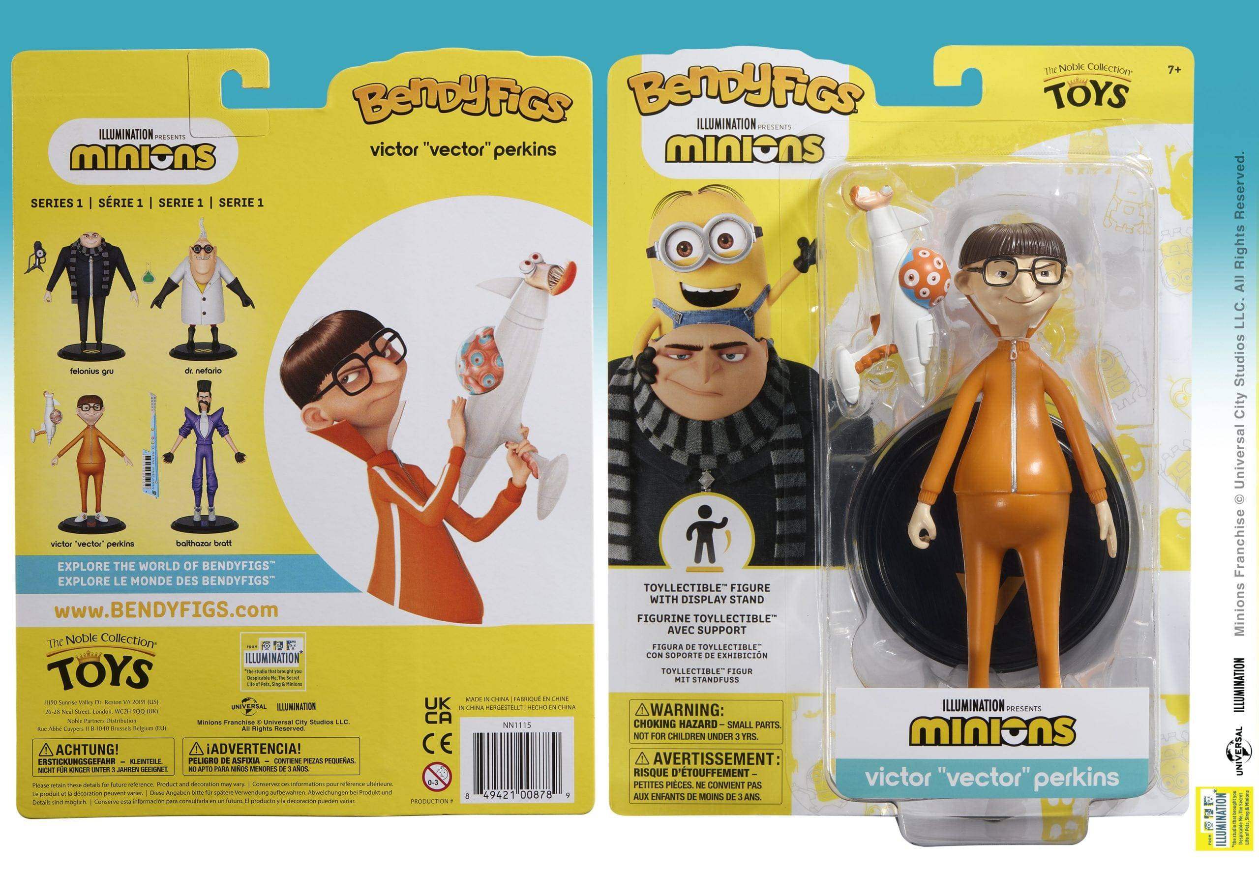 Minions Bendyfigs Bendable Figure Vector - Olleke Wizarding Shop Amsterdam Brugge London