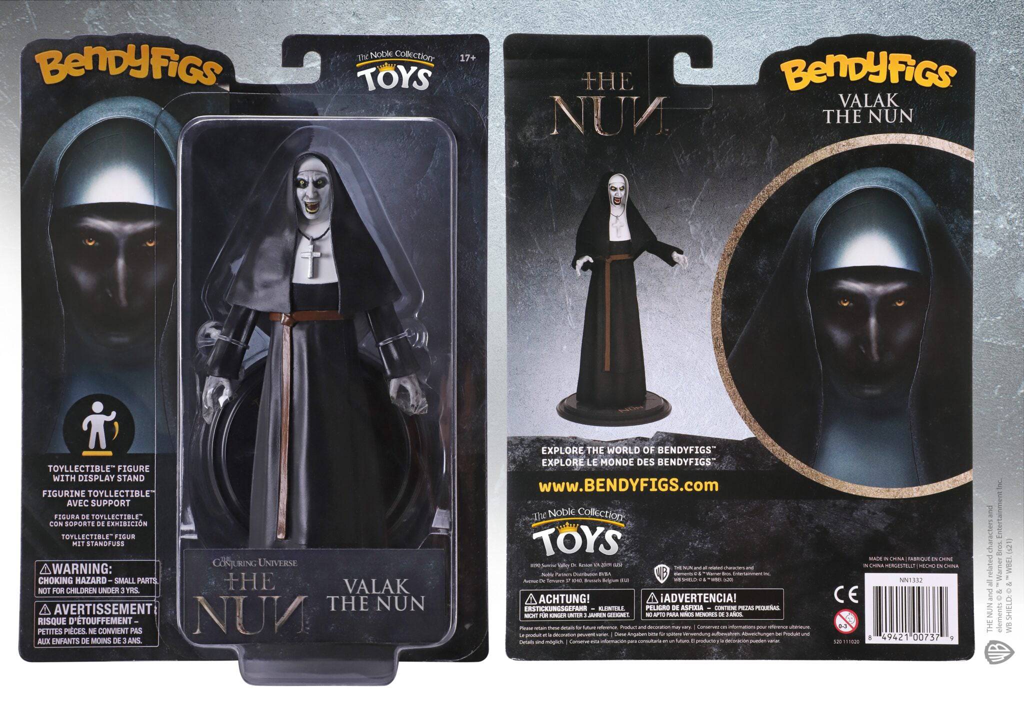 Valak the Nun Bendable Figure - Olleke Wizarding Shop Amsterdam Brugge London