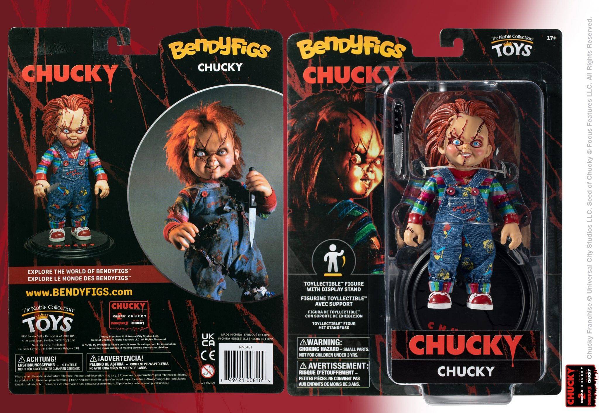 Chucky Bendable Figure - Olleke Wizarding Shop Amsterdam Brugge London