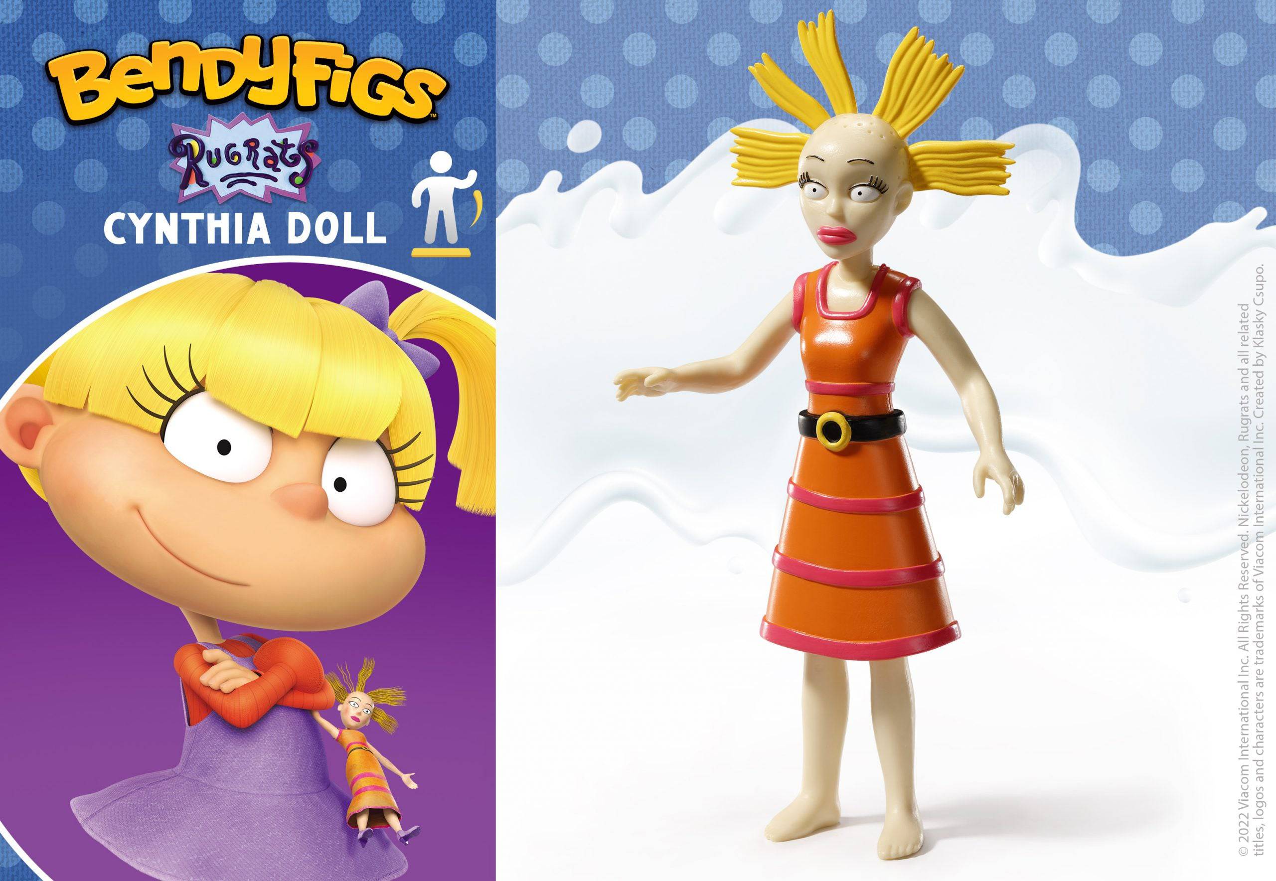 Rugrats Bendable Figure Cynthia Doll - Olleke Wizarding Shop Amsterdam Brugge London