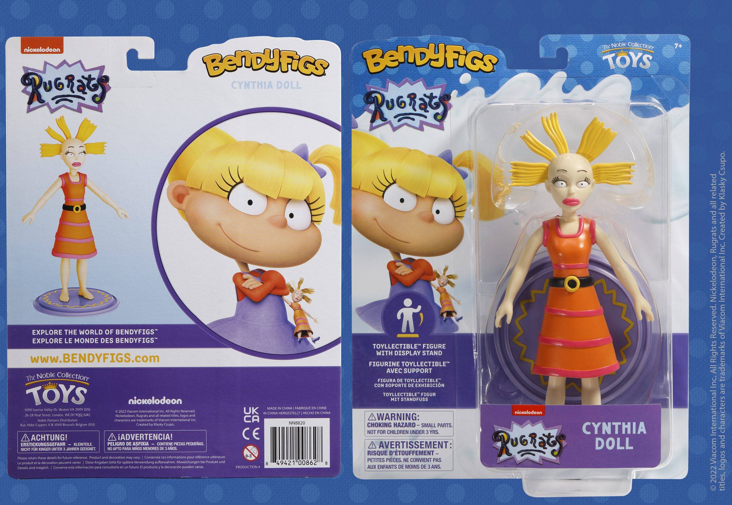 Rugrats Bendable Figure Cynthia Doll - Olleke Wizarding Shop Amsterdam Brugge London