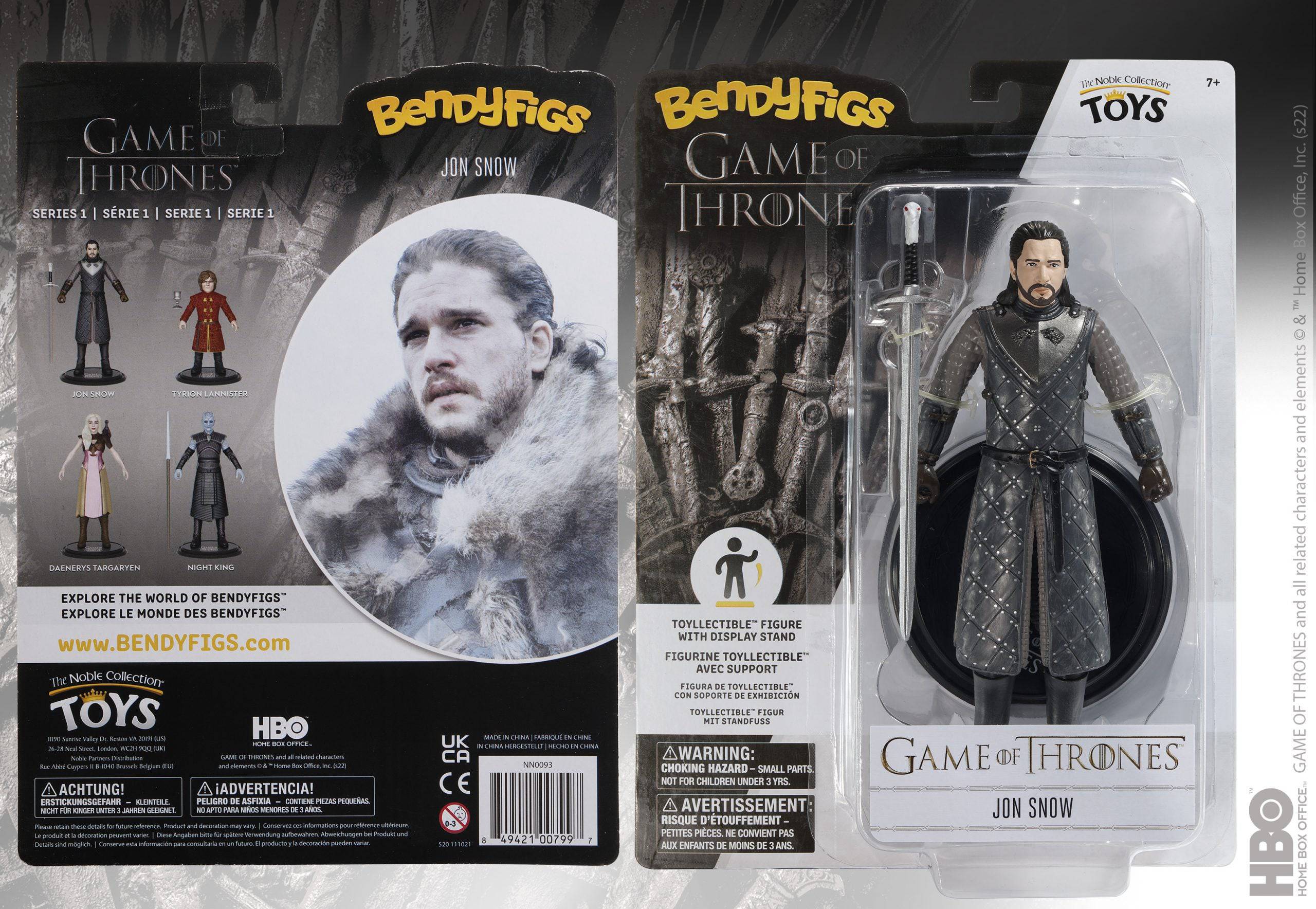 Game of Thrones Bendable Figure Jon Snow - Olleke Wizarding Shop Amsterdam Brugge London