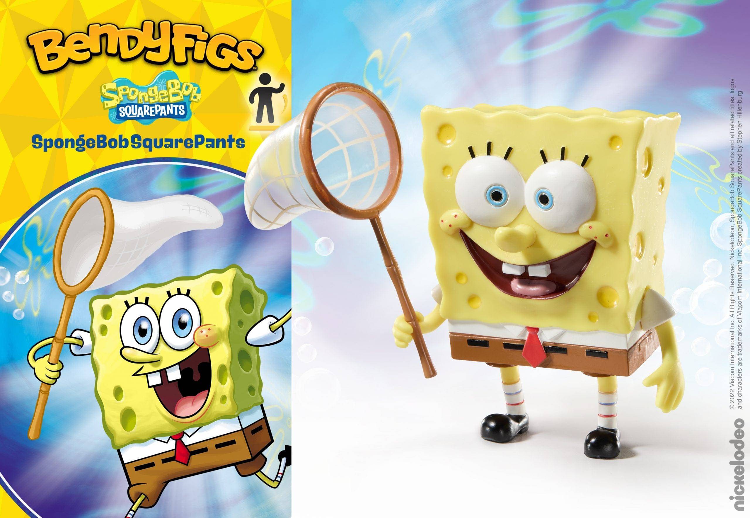 Spongebob Bendable Figure SpongeBob SquarePants - Olleke Wizarding Shop Amsterdam Brugge London