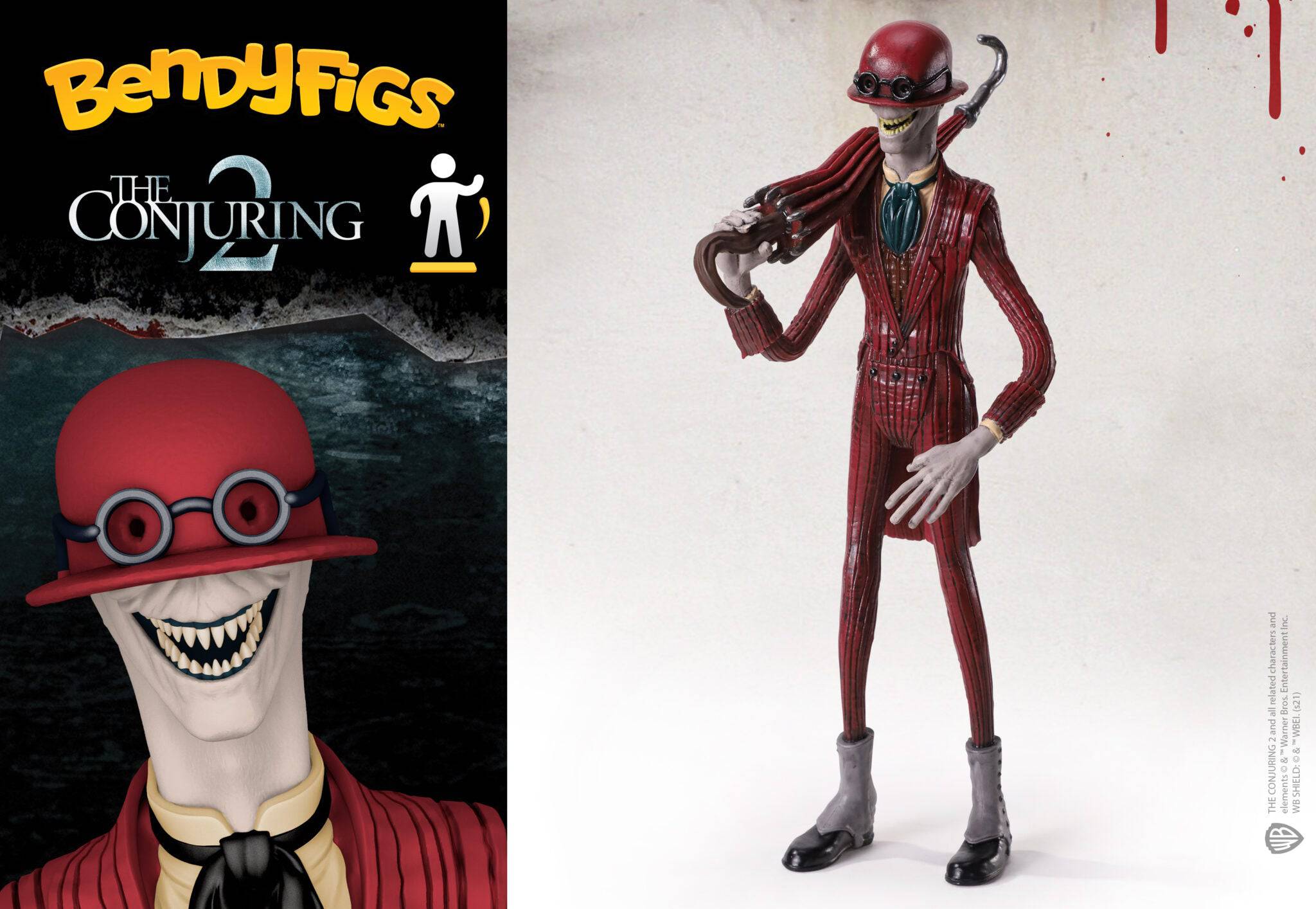 The Conjuring Bendable Figure The Crooked Man - Olleke Wizarding Shop Amsterdam Brugge London