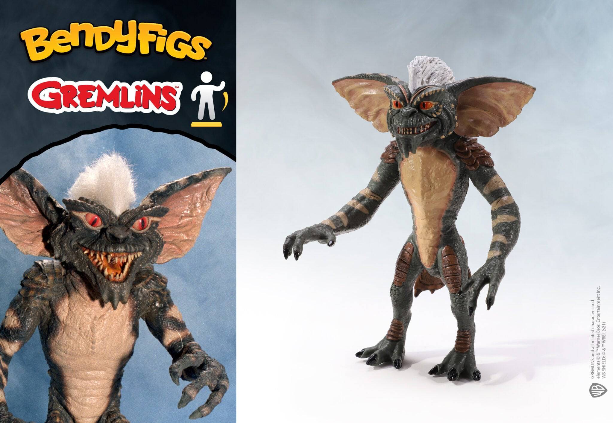 Gremlins Bendable Figure Stripe - Olleke Wizarding Shop Amsterdam Brugge London