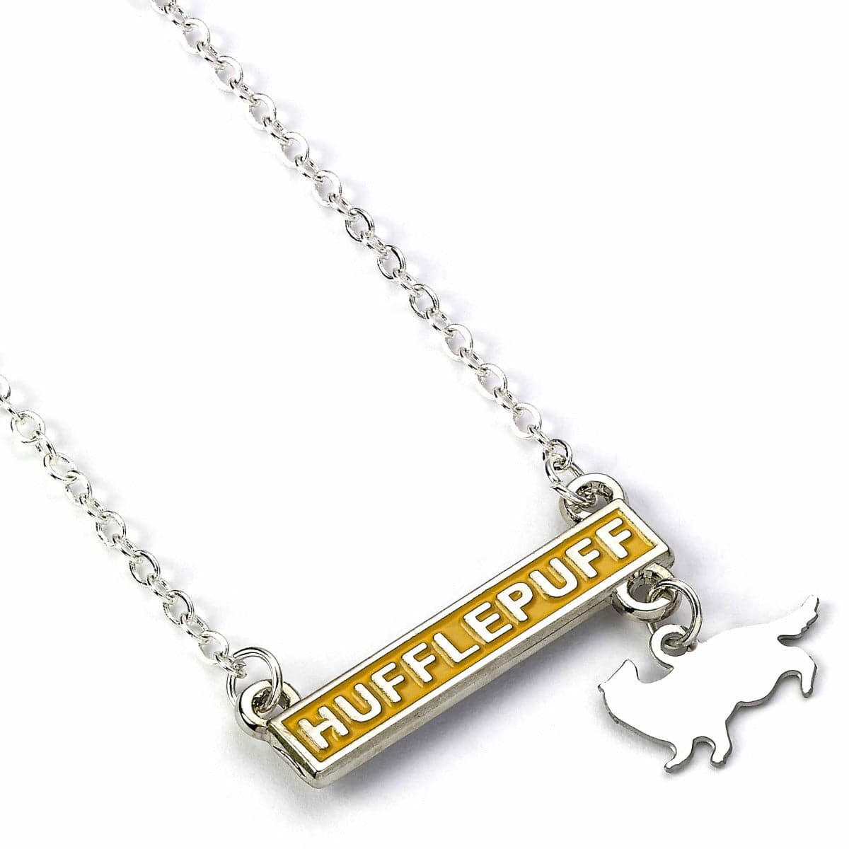 Harry Potter Hufflepuff Bar Necklace - Olleke Wizarding Shop Amsterdam Brugge London