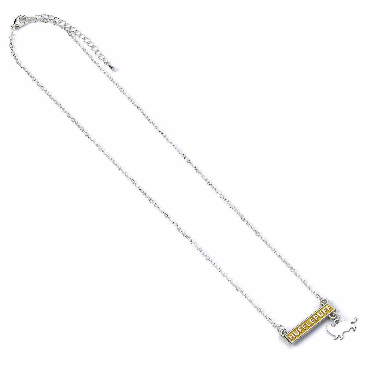 Harry Potter Hufflepuff Bar Necklace - Olleke Wizarding Shop Amsterdam Brugge London